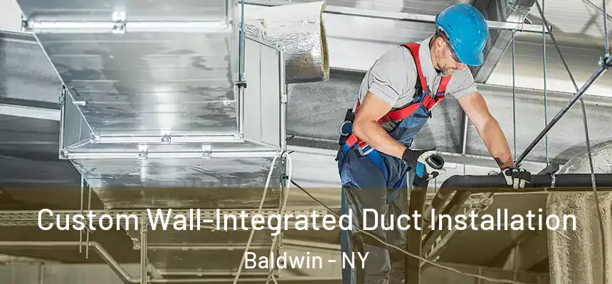  Custom Wall-Integrated Duct Installation Baldwin - NY